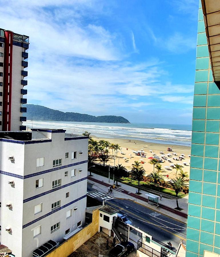 Apartamento Kit Praia Grande Na Guilhermina Frente Mar Lejlighed Eksteriør billede