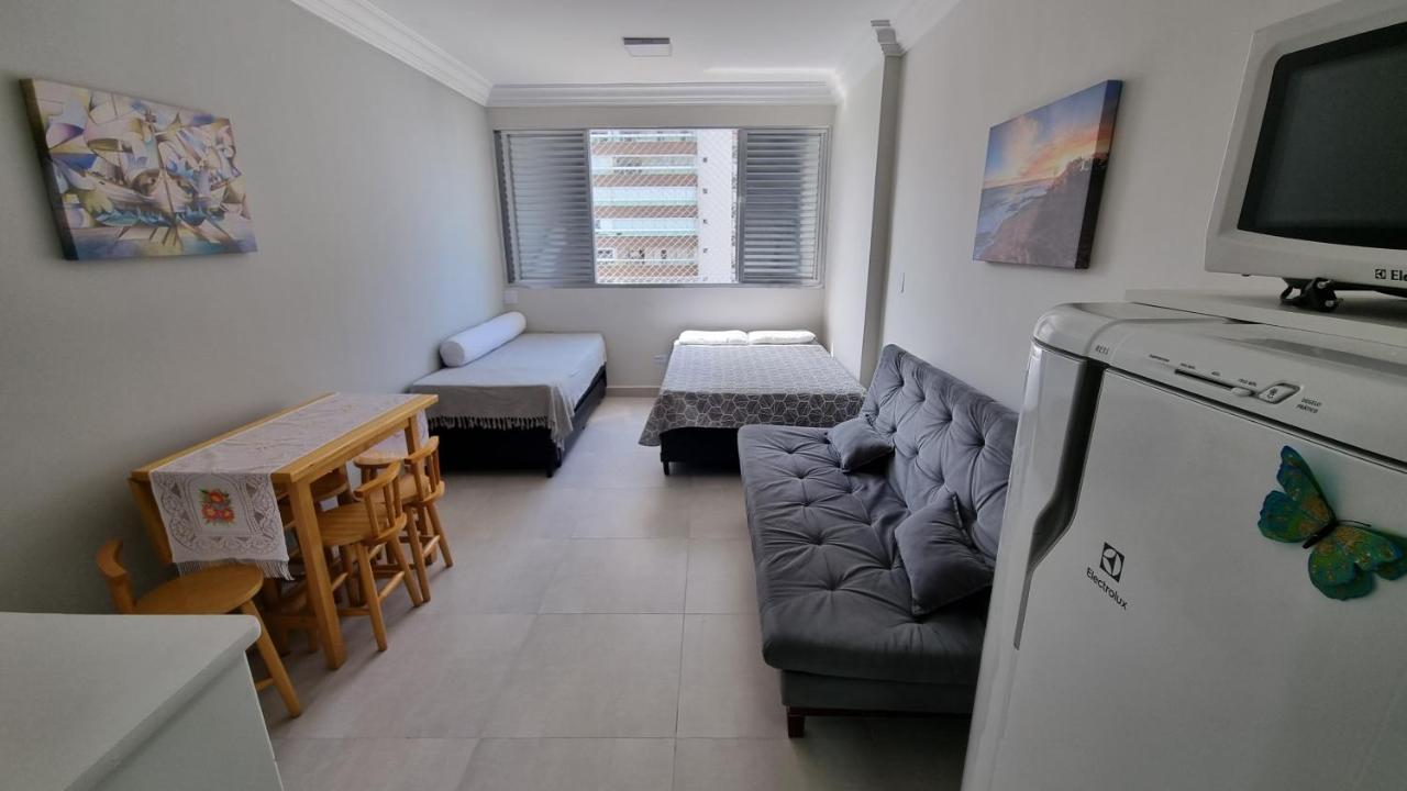 Apartamento Kit Praia Grande Na Guilhermina Frente Mar Lejlighed Eksteriør billede