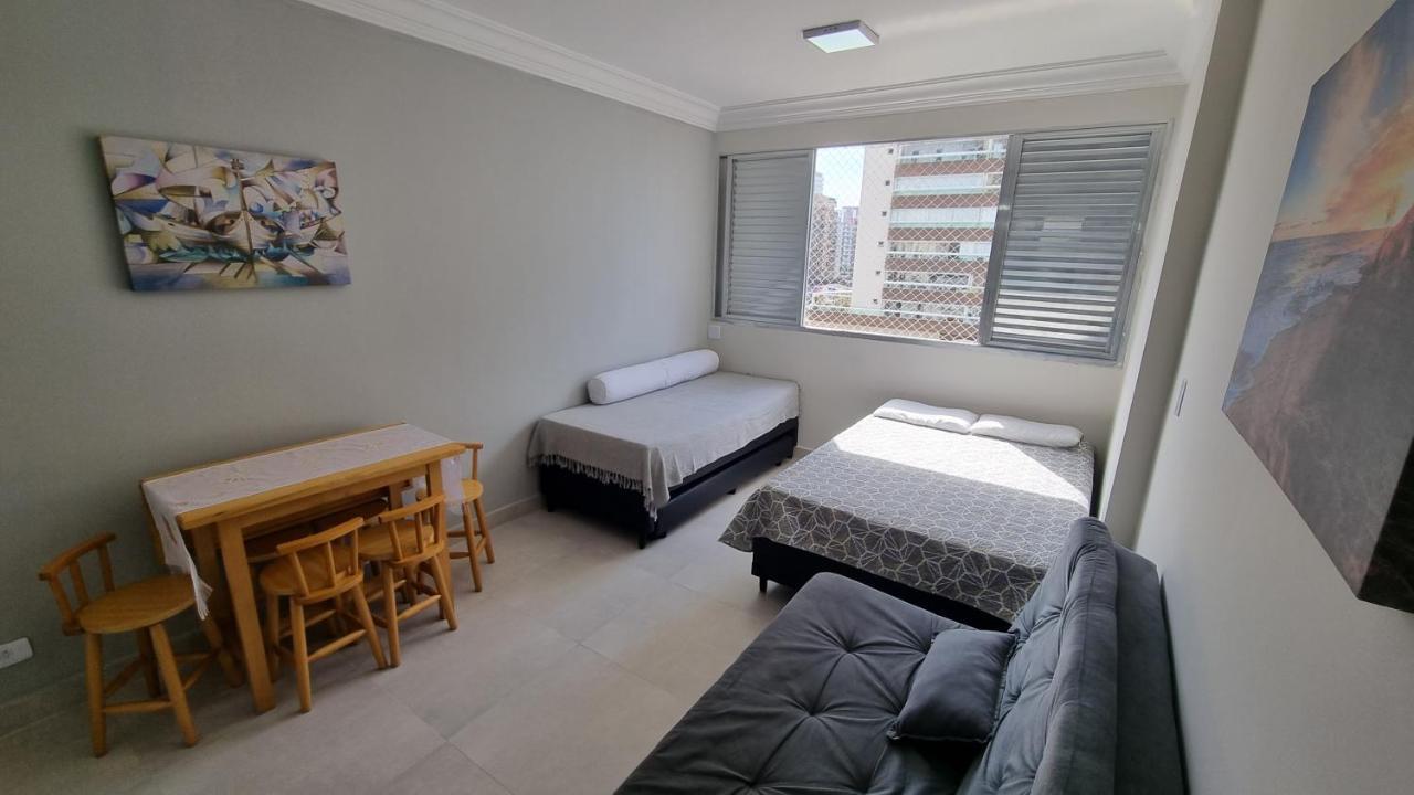 Apartamento Kit Praia Grande Na Guilhermina Frente Mar Lejlighed Eksteriør billede