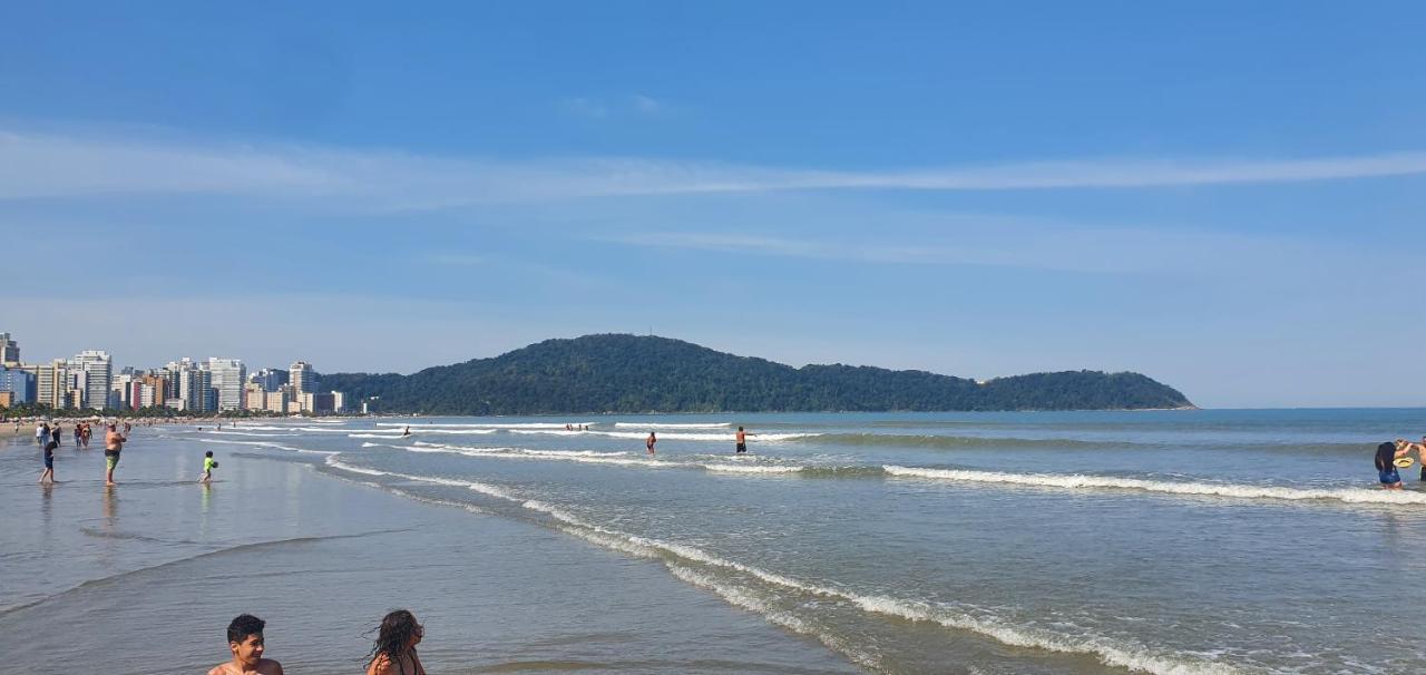 Apartamento Kit Praia Grande Na Guilhermina Frente Mar Lejlighed Eksteriør billede