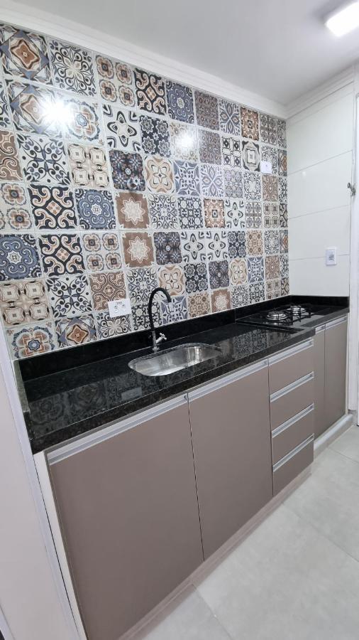 Apartamento Kit Praia Grande Na Guilhermina Frente Mar Lejlighed Eksteriør billede
