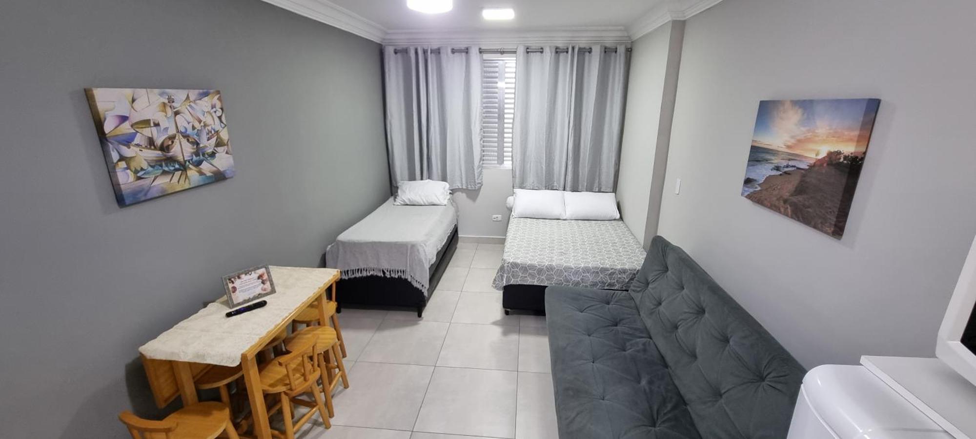 Apartamento Kit Praia Grande Na Guilhermina Frente Mar Lejlighed Eksteriør billede
